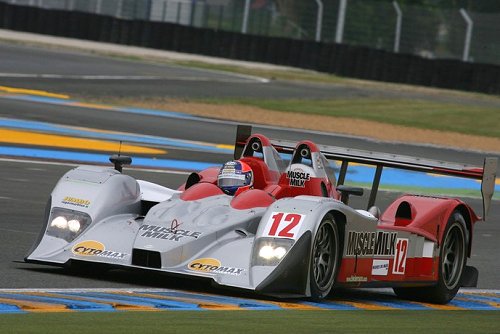 Jan Lammers in de Muscle Milk Lola